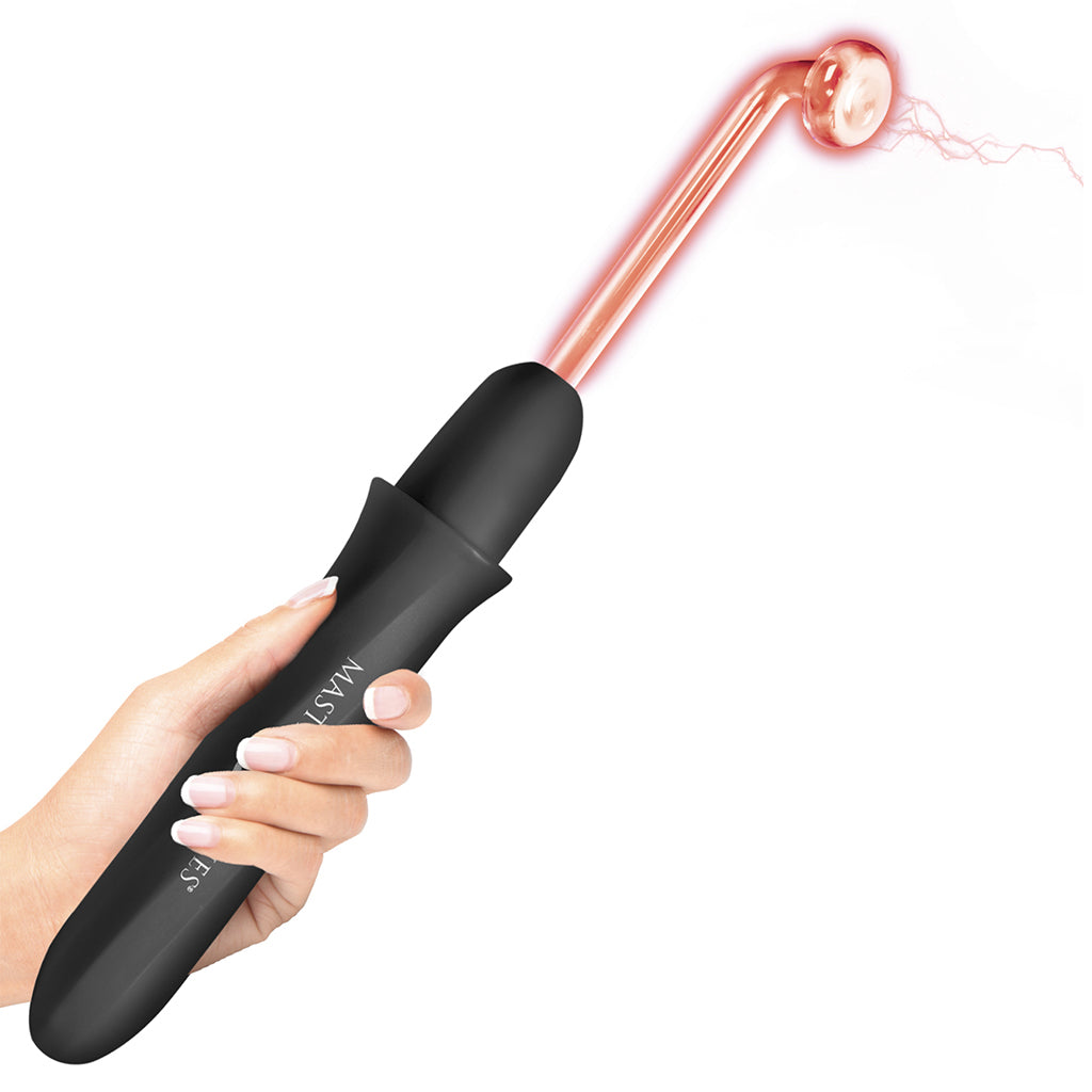 Master Series Electrawand E-Stim Set in Black Bondage and Fetish > Electro Stim