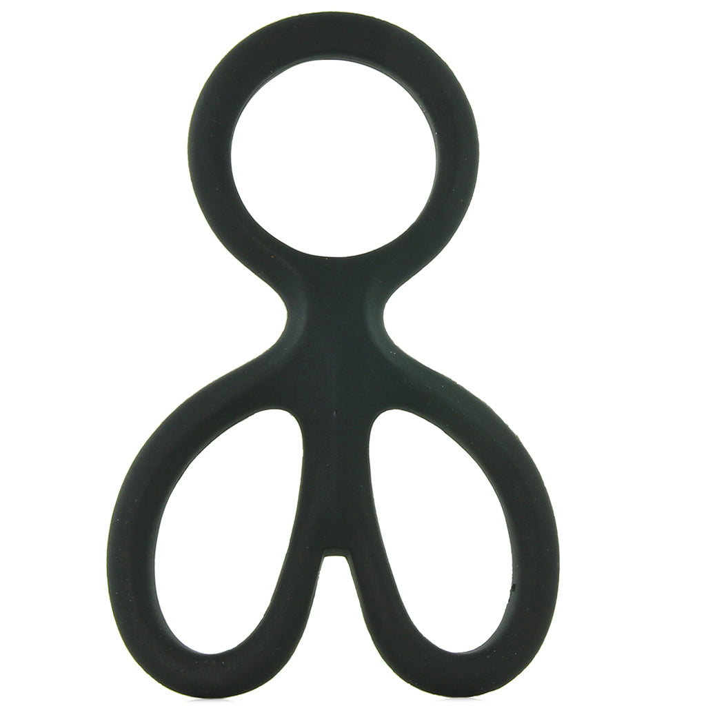 Silicone Ball Spreader in Black Bondage and Fetish > Cock and Ball Devices