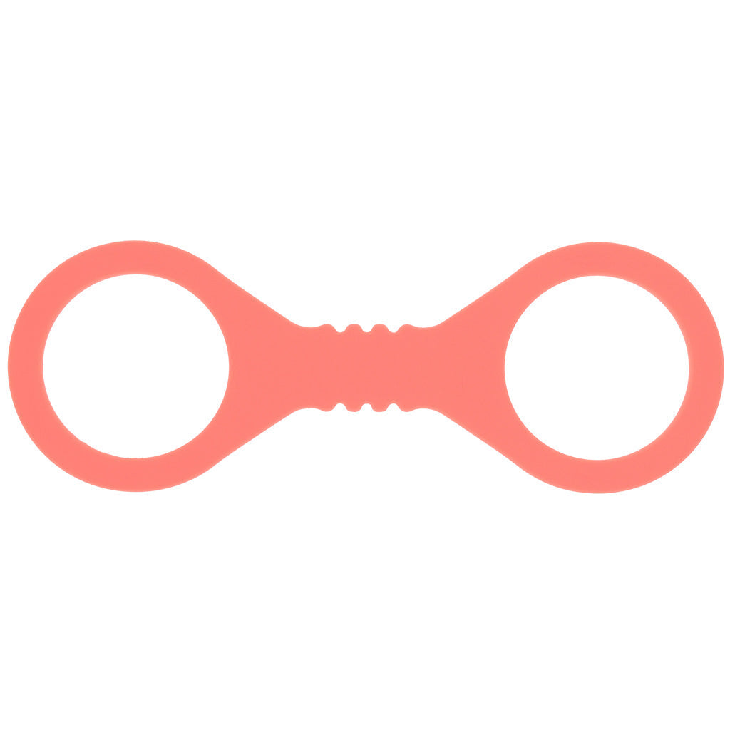 S&M Peaches 'n CreaMe Silicone Cuffs in Small Bondage and Fetish > Wrist and Ankle Cuffs
