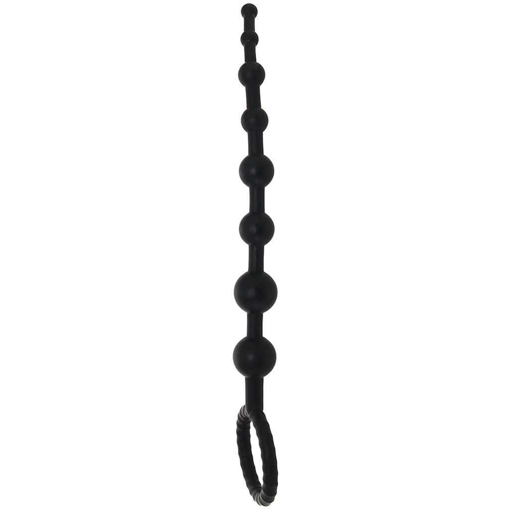 PinkCherry Graduated Anal Beads in Black Anal Sex Toys > Anal Beads