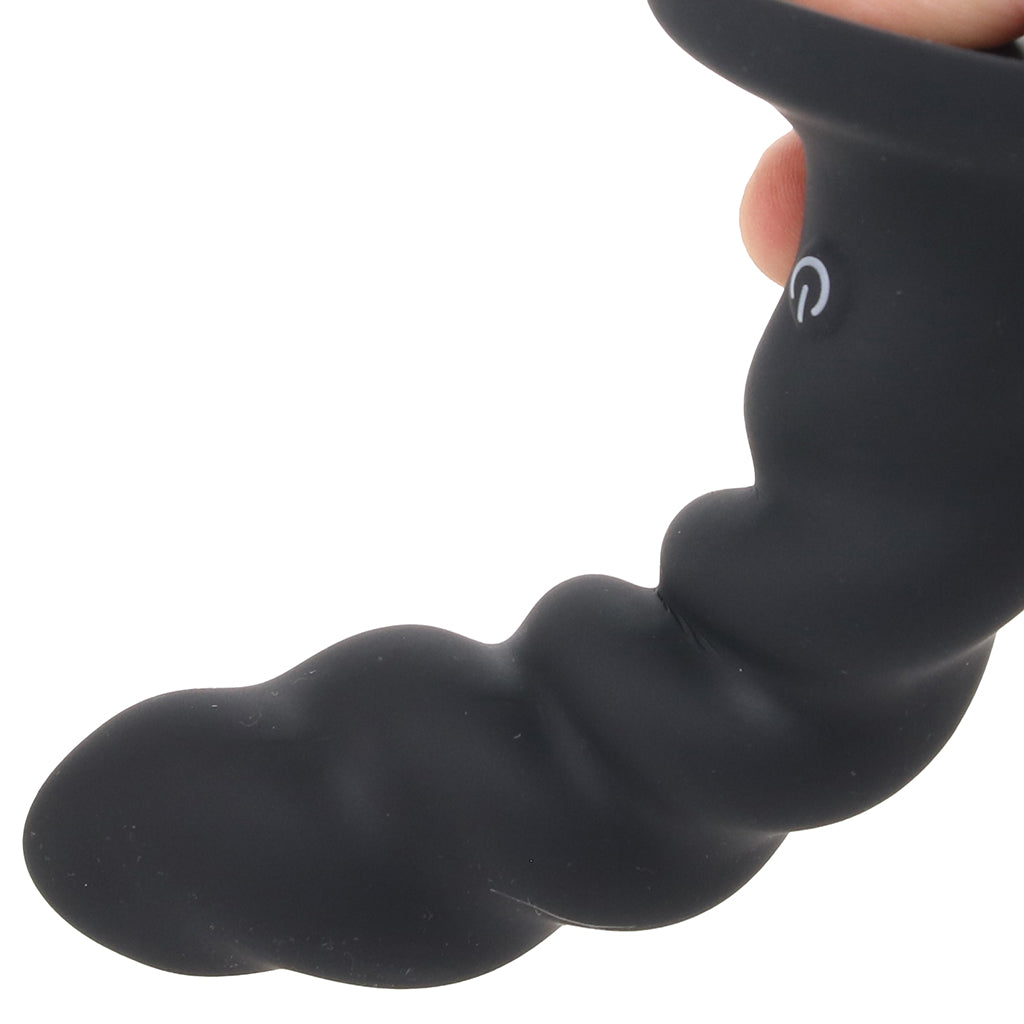 Onyxxx Vibrating Rippled Probe Anal Sex Toys > Anal Vibrators