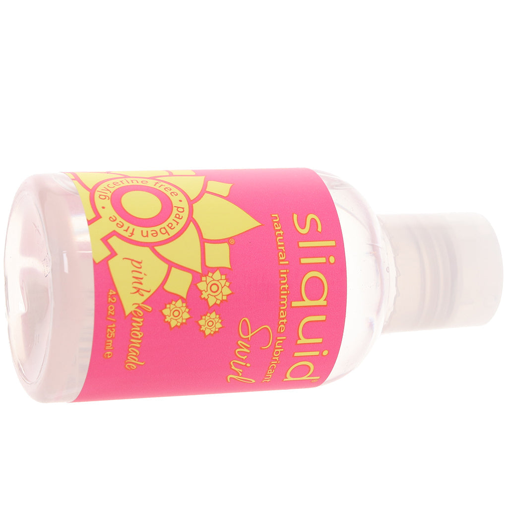 Swirl Flavored Lube 4.2oz/125ml in Pink Lemonade Lubes and Lotions > Flavored Sex Lubes