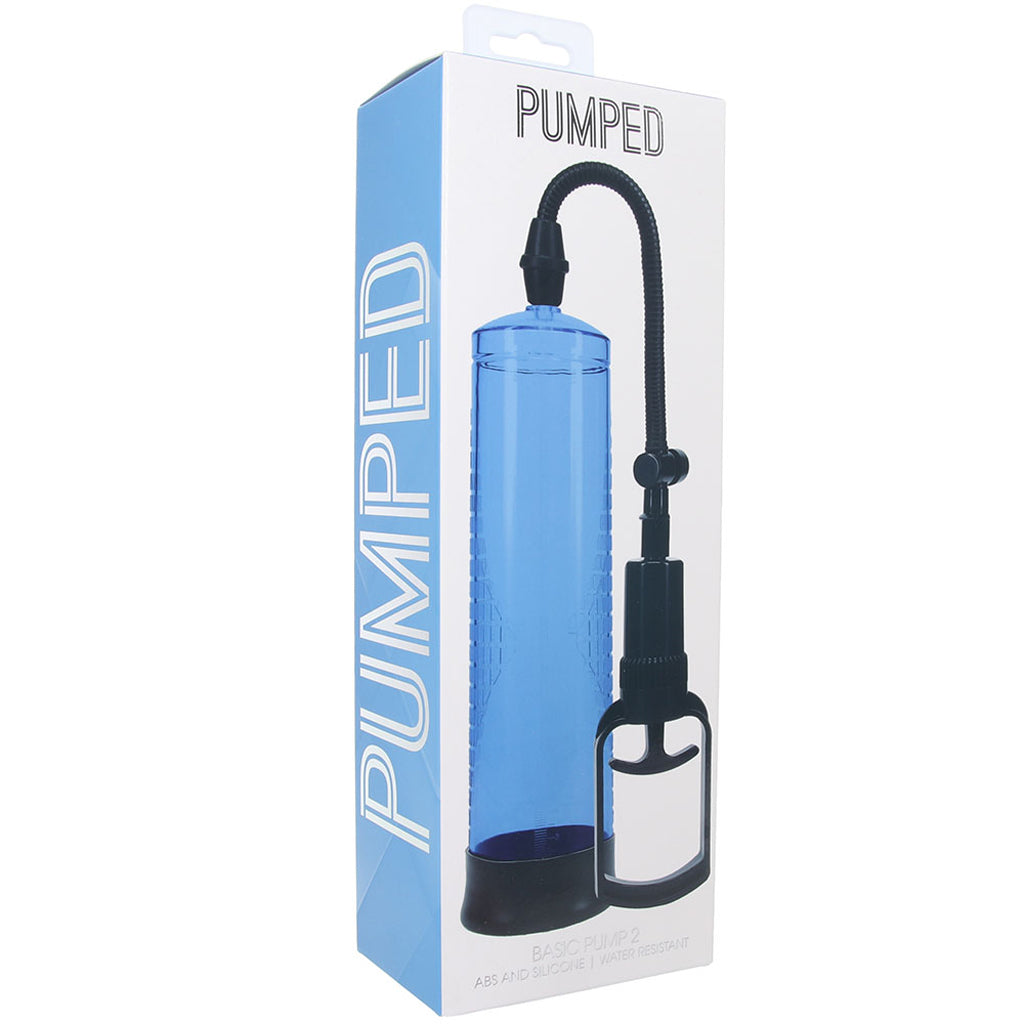 Pumped Basic Pump 2 in Blue Male Enhancement > Penis Pumps