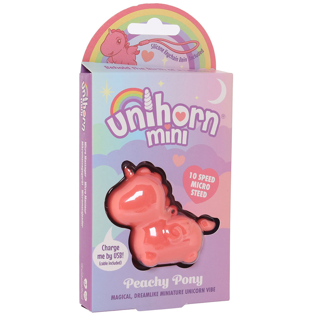 Unihorn Mini Peachy Pony Micro Vibe Vibrators > Clitoral Stimulators