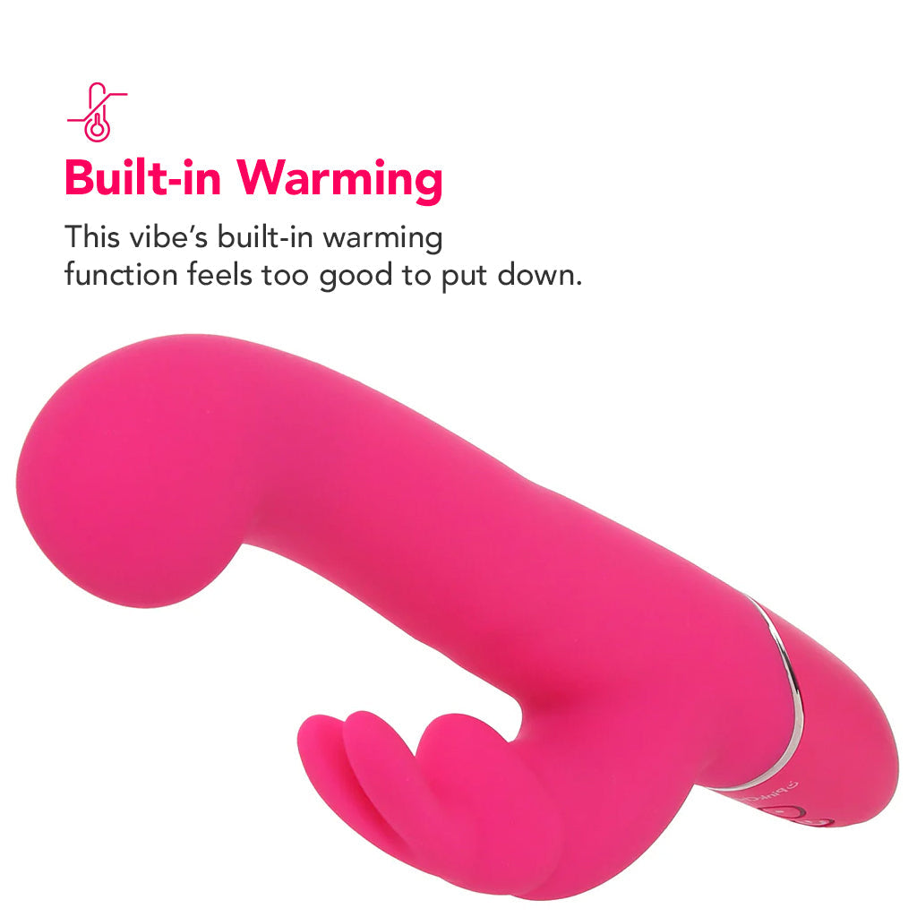 PinkCherry Warming G-Spot Rabbit Vibe in Pink Vibrators > Rabbit Vibrators