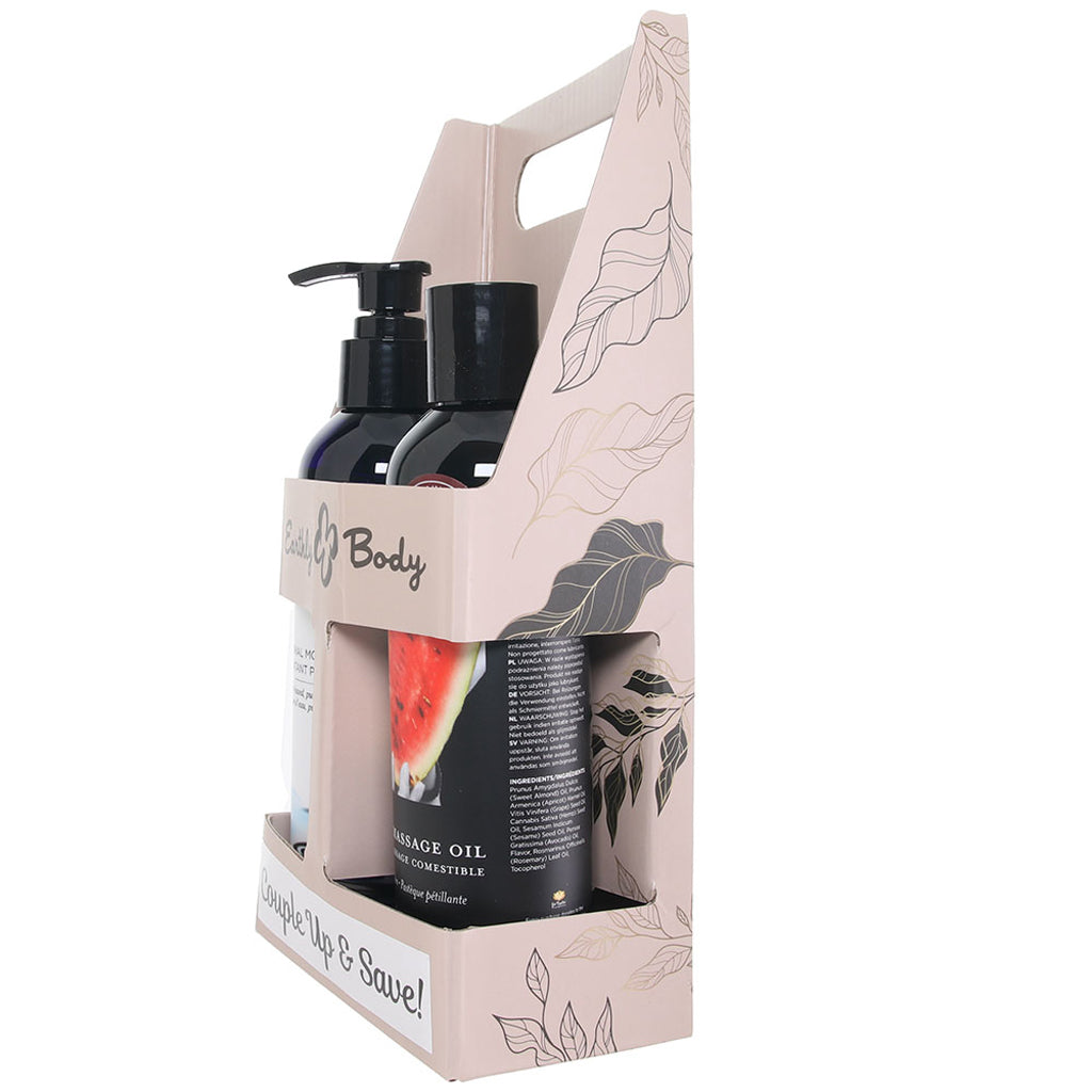 Hemp Seed Better Together Set in Juicy Watermelon Lubes and Lotions > Flavored Sex Lubes