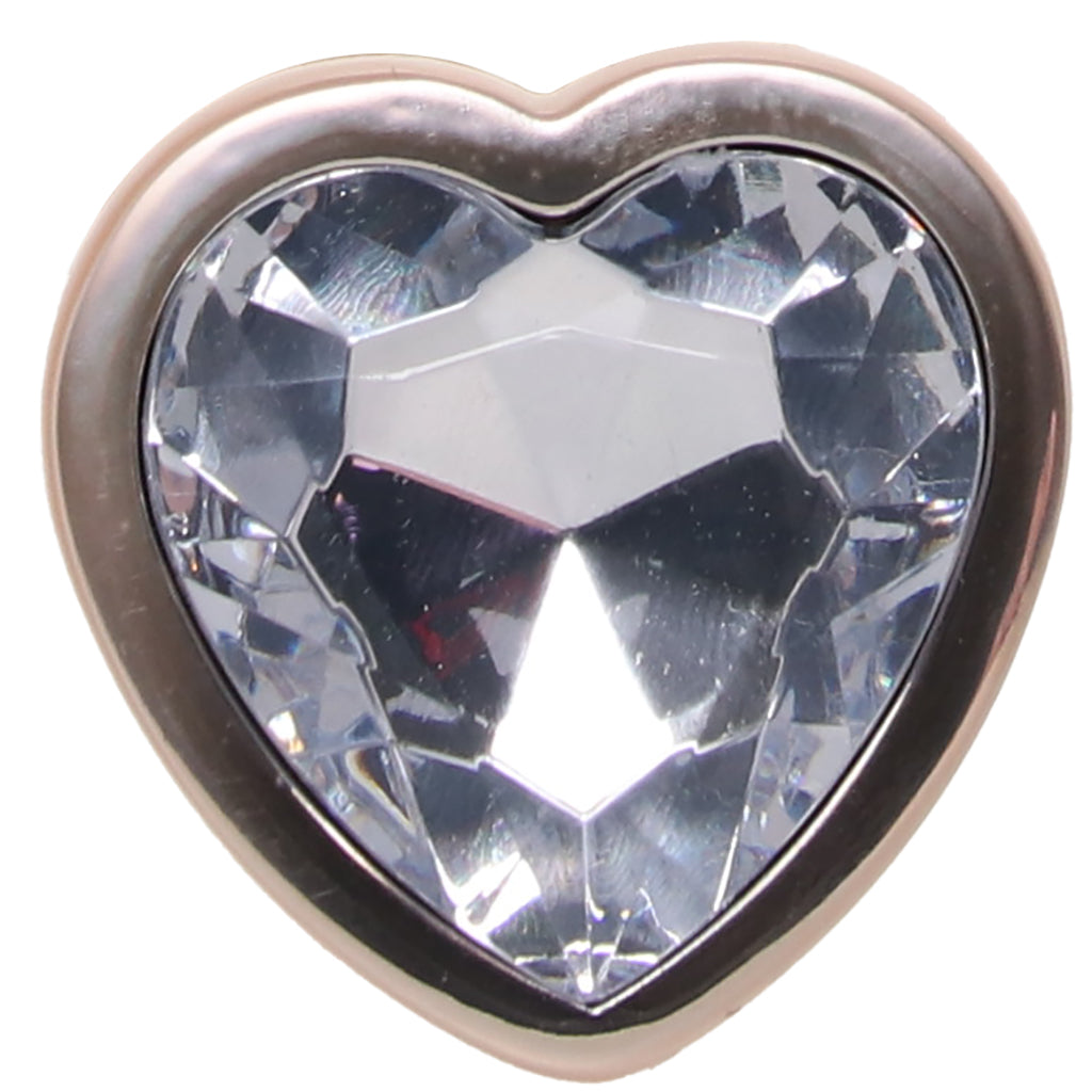 Booty Bling Gold Metal Jewelled Butt Plug in Medium Anal Sex Toys > Butt Plugs