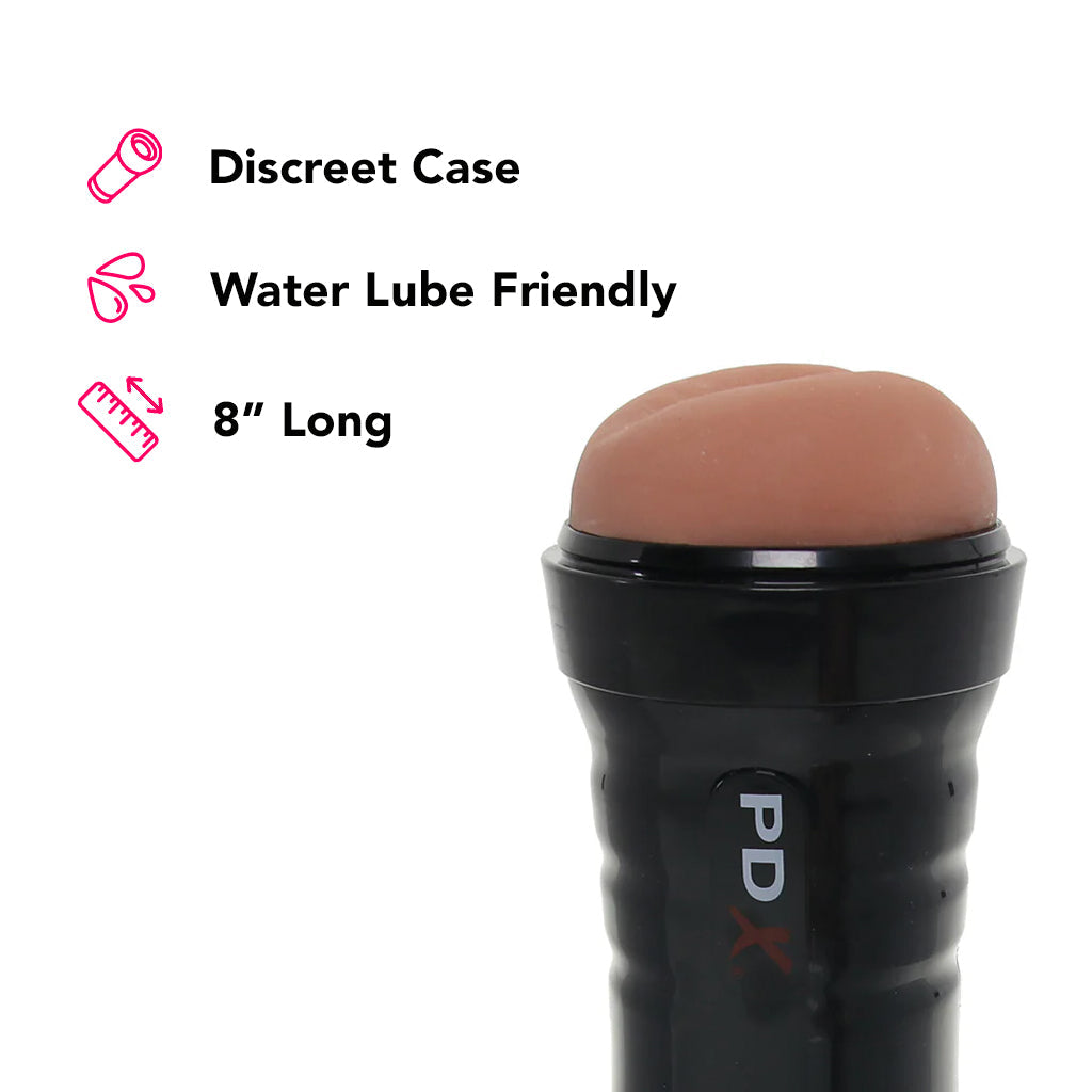 PDX Wet Bussies Super Bangin' Butthole Stroker in Brown Male Masturbators > Realistic Butts