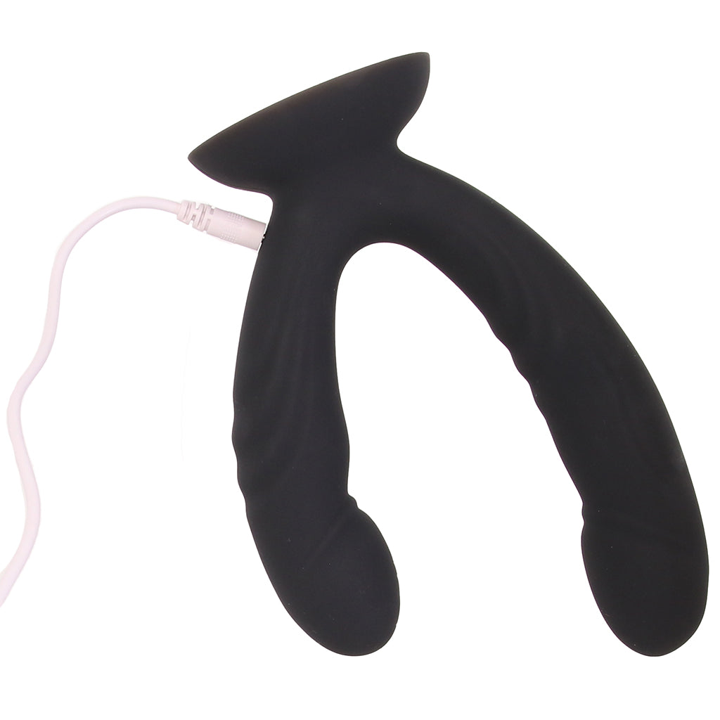 Inya Duet Vibrating Double Dildo in Black Vibrators > Double Penetration