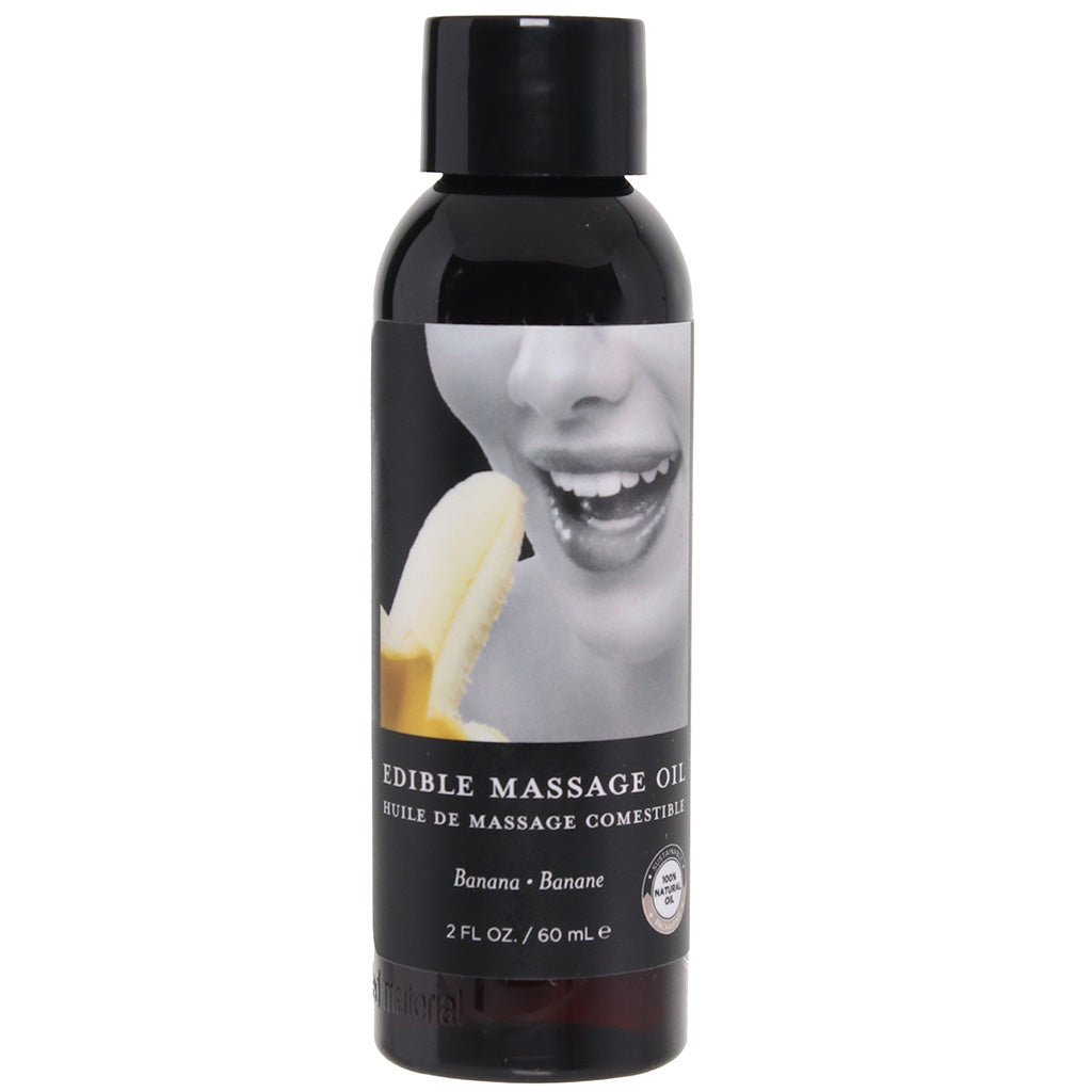 Edible Massage Oil 2oz/60ml in Banana Sensual Love > Massage