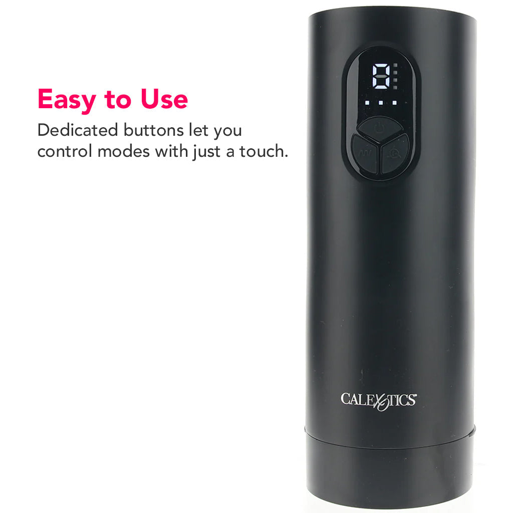 Bionic Sucking and Vibrating Masturbator Male Masturbators > Self-Contained Strokers