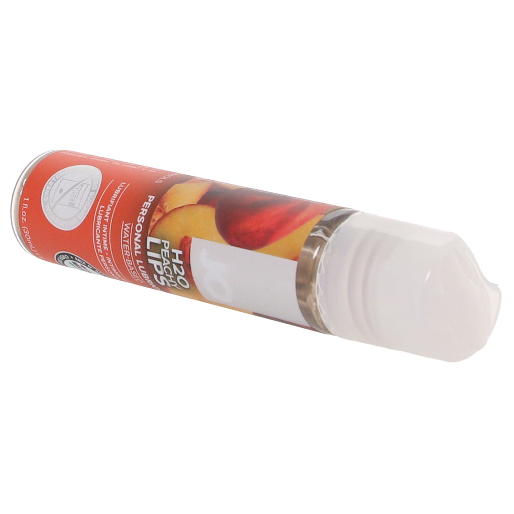 H2O Flavored Lube 1oz/30ml in Peachy Lips Lubes and Lotions > Flavored Sex Lubes