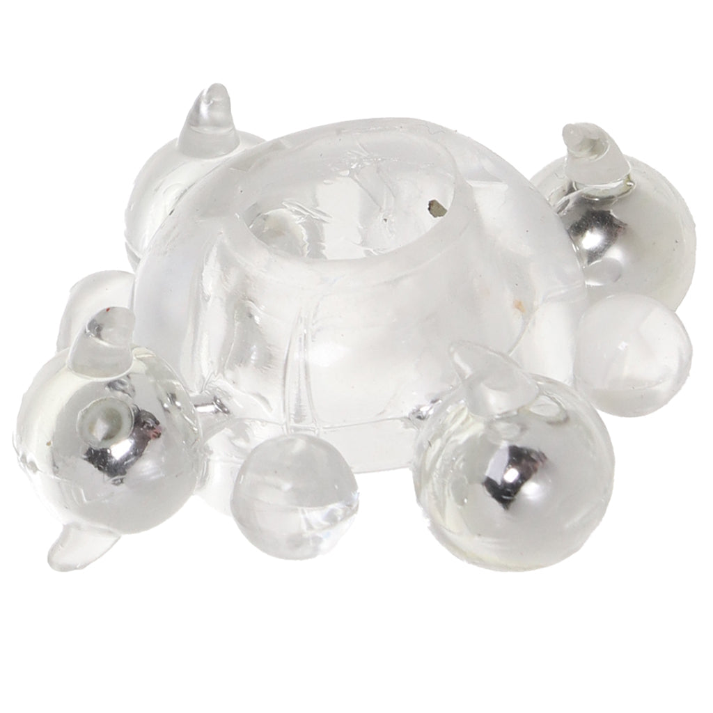 Basic Essential Enhancer Ring with Beads Cock Rings