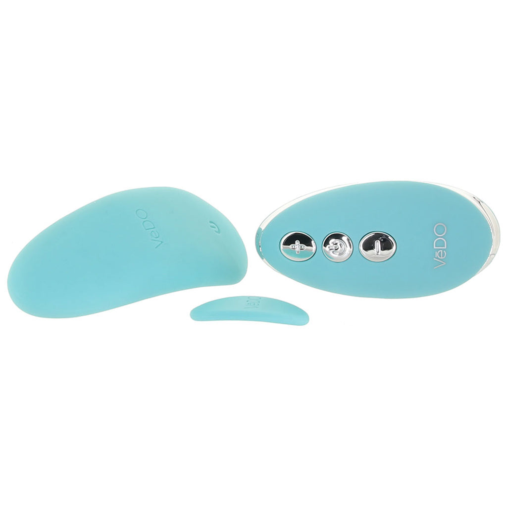 Niki Rechargeable Magnetic Panty Vibe in Turquoise Vibrators > Wearable & Panty Vibrators