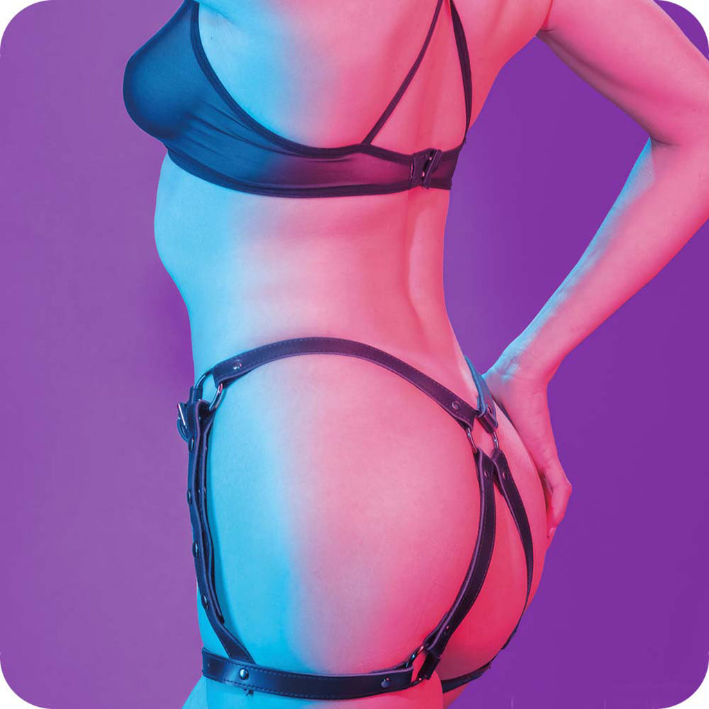 Euphoria Riding Thigh Harness Bondage and Fetish > Restraints