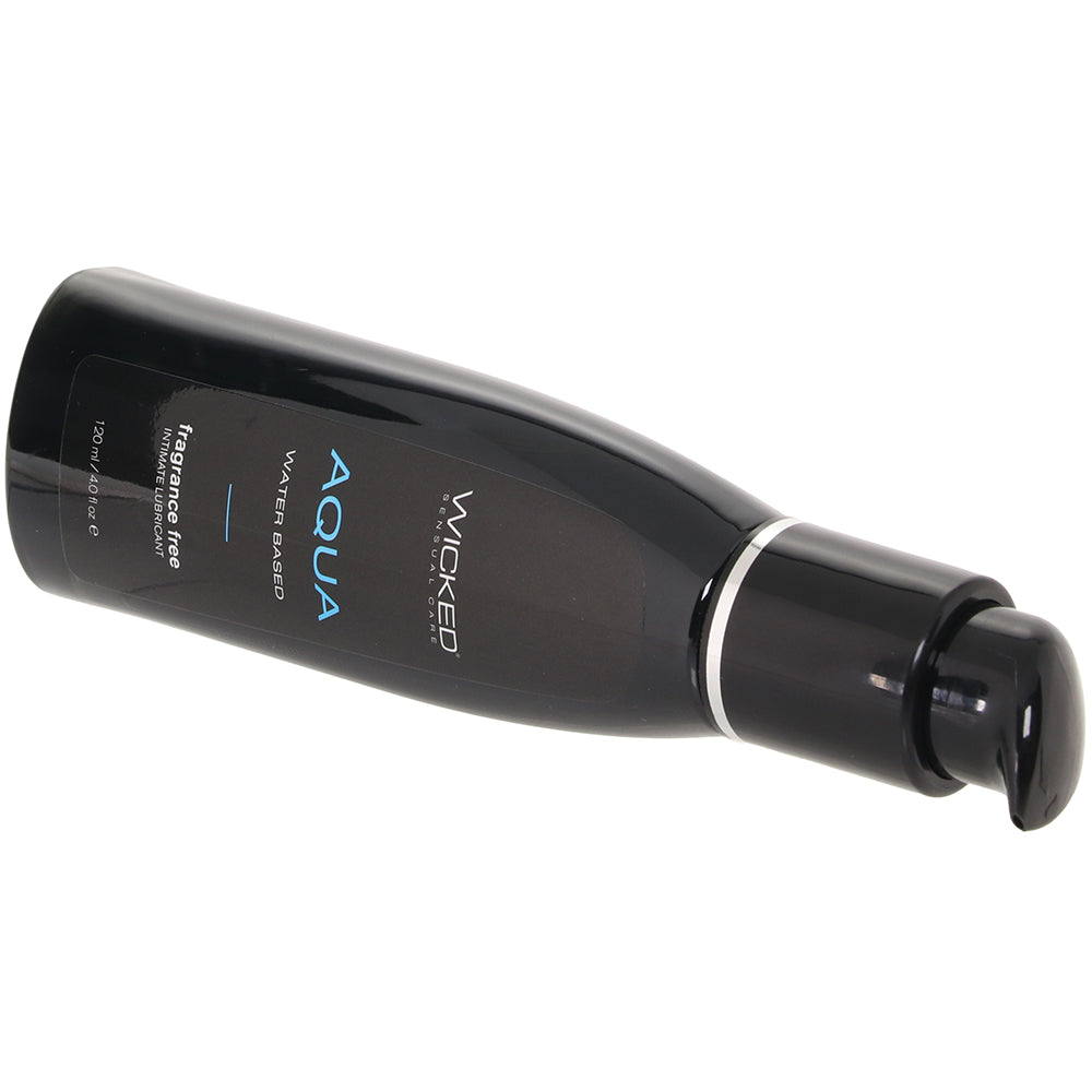 Aqua Fragrance Free Water Based Lube 4oz/120ml Lubes and Lotions > Water Based Sex Lubes