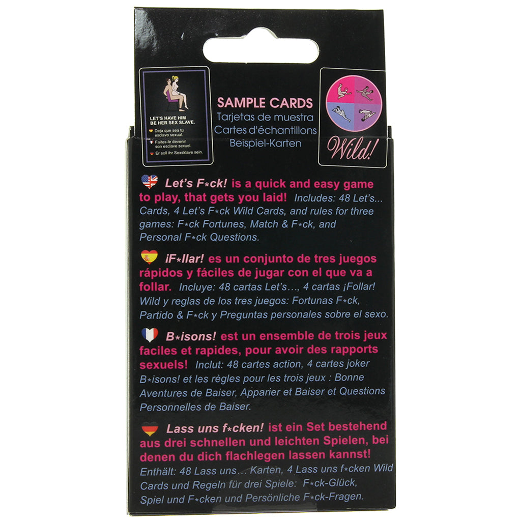 Let's F**k Card Game Sensual Love > Games