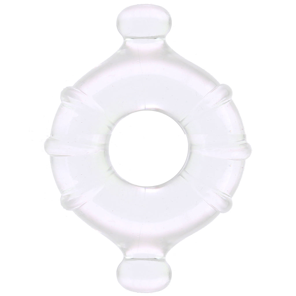 Renegade Vitality Cock Ring 4 Pack in Clear Cock Rings