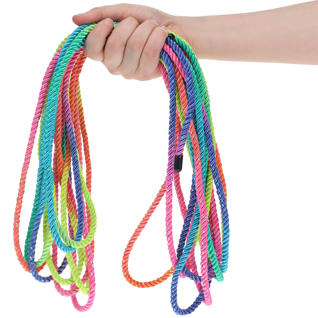 Ouch! 32.8'/10m Bondage Rope in Vibrant Rainbow Bondage and Fetish > Restraints