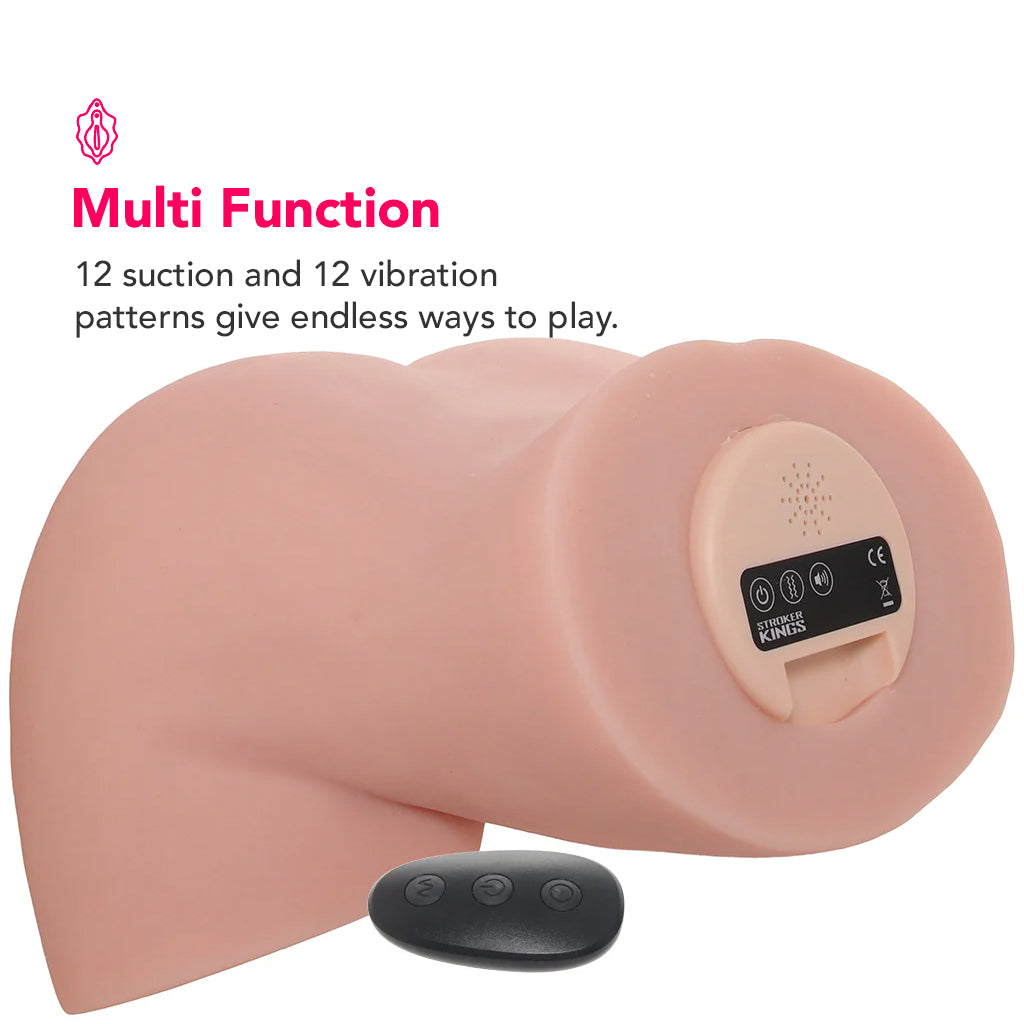 Stroker Kings Ultimate Booty Vibrating Masturbator Male Masturbators > Realistic Butts