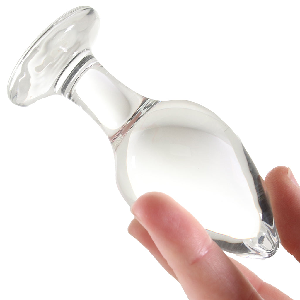 Clarity Utopian Trinity Glass Butt Plug Set