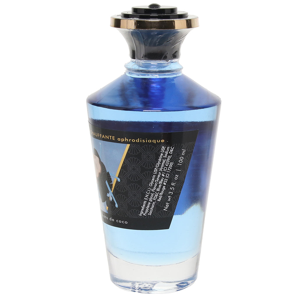 Aphrodisiac Warming Oil 3.5oz/100ml in Coconut Thrills Sensual Love > Massage