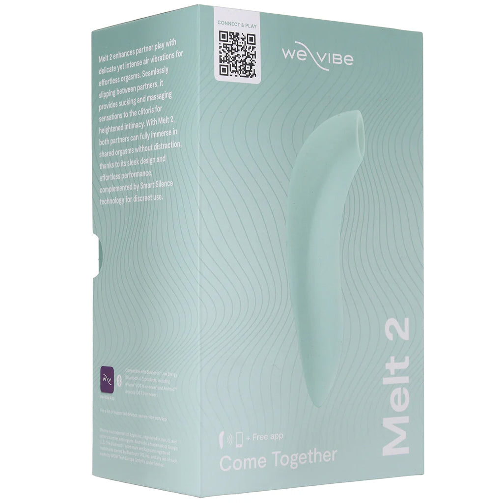 We-Vibe Melt 2 Pleasure Air Clitoral Stimulator in Sage Vibrators > Clitoral Stimulators