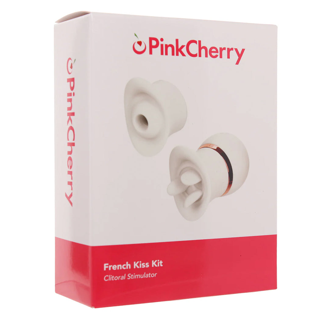 PinkCherry French Kiss Clitoral Stimulator Kit Vibrators > Clitoral Stimulators