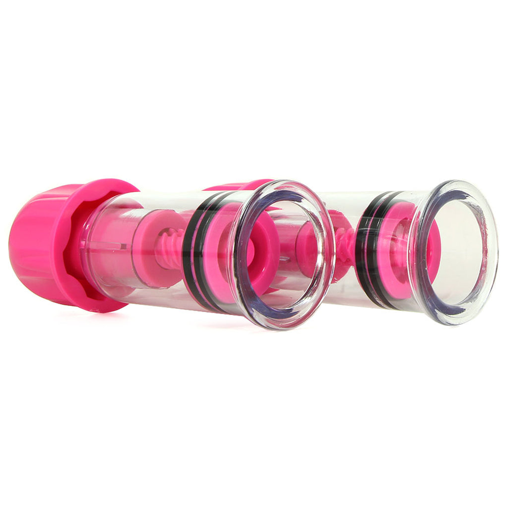 nipple play Vacuum Twist Suckers in Pink Bondage and Fetish > Nipple Stimulators & Clamps