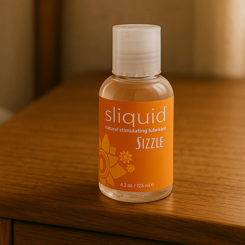 Sizzle Natural Stimulating Lubricant in 4.2oz/125ml Lubes and Lotions > Stimulating Lubricants