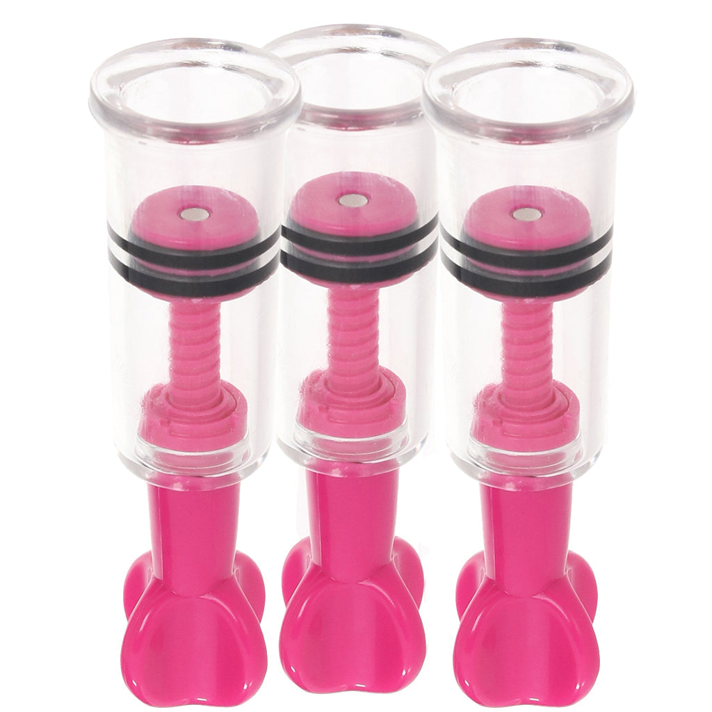 Size Matters MAXtwist Clit & Nipple Sucker Set in Pink Bondage and Fetish > Nipple Stimulators & Clamps