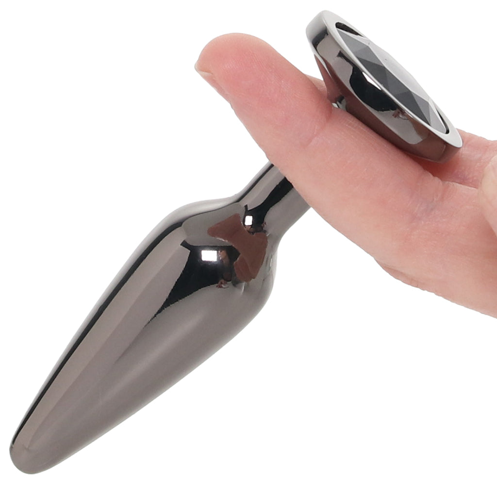Rear Assets 2 Piece Butt Plug Kit in Gunmetal Anal Sex Toys > Butt Plugs
