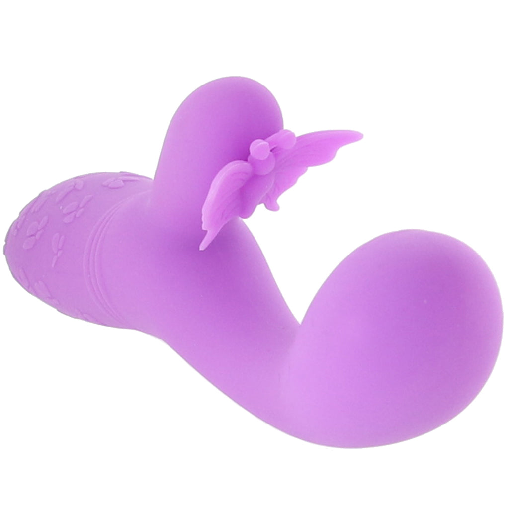 Butterfly Kiss Rechargeable Flutter Vibe in Purple Vibrators > Rabbit Vibrators