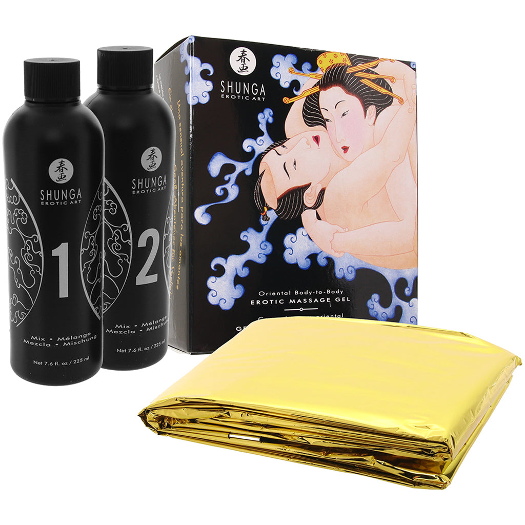 Oriental Body Slide Erotic Nuru Massage Kit in Exotic Fruit Sensual Love > Massage