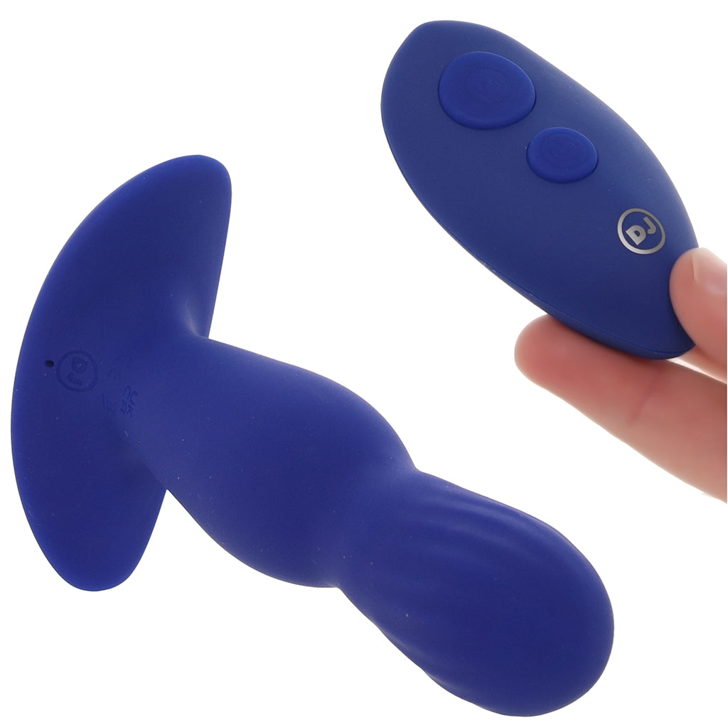 A-Play Expander 5.75 Inch Vibrating Plug in Royal Blue Anal Sex Toys > Anal Vibrators