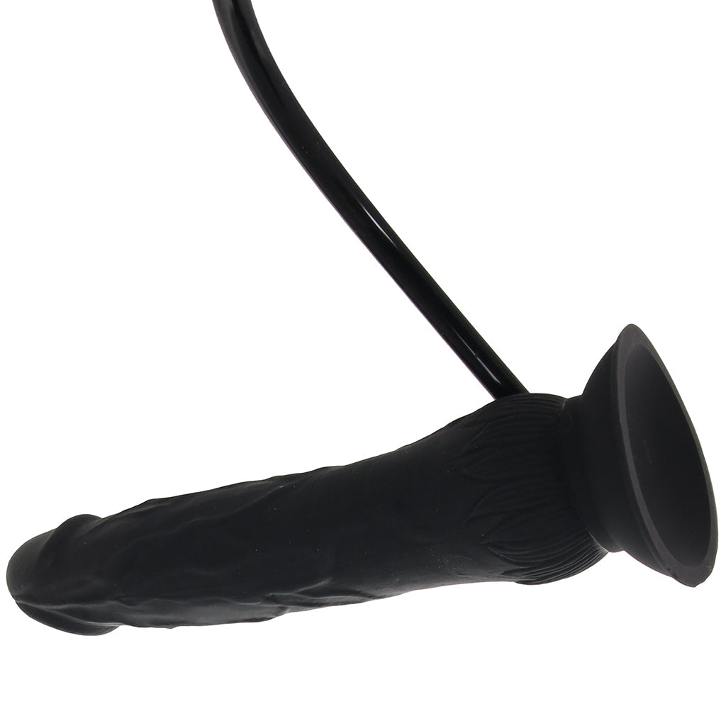 Size Up 7.5 Inch Silicone Inflatable Dildo Dildo Sex Toys > Realistic Dildos