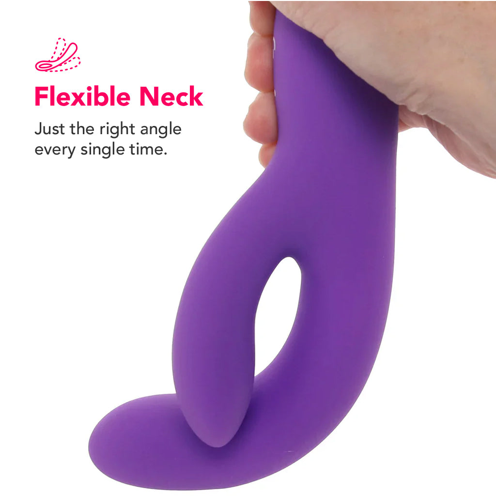 PinkCherry G-Spot Slim Rabbit Vibe in Purple Vibrators > Rabbit Vibrators