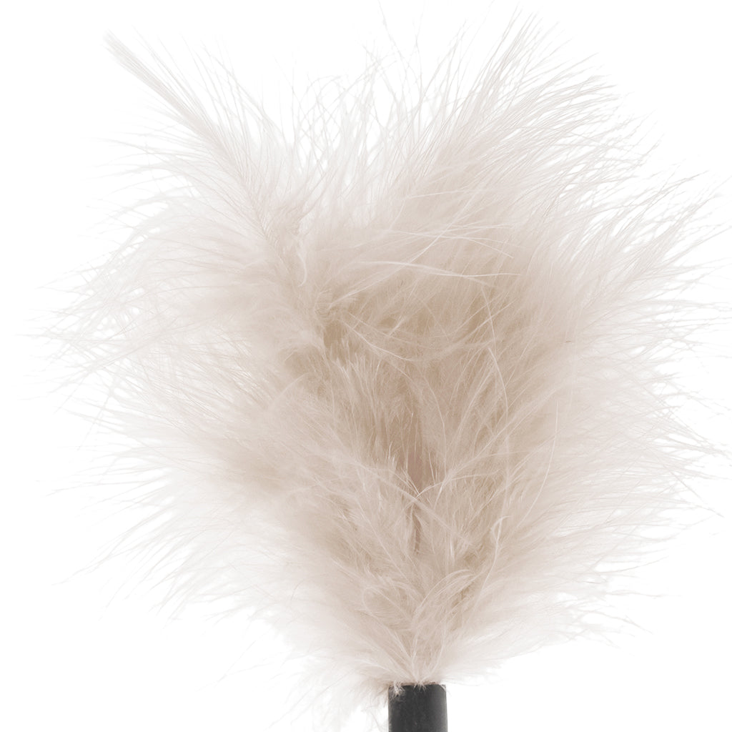 S&M Peaches 'n CreaMe Wrist Feather Ticker in Cream Sensual Love > Ticklers & Teasers