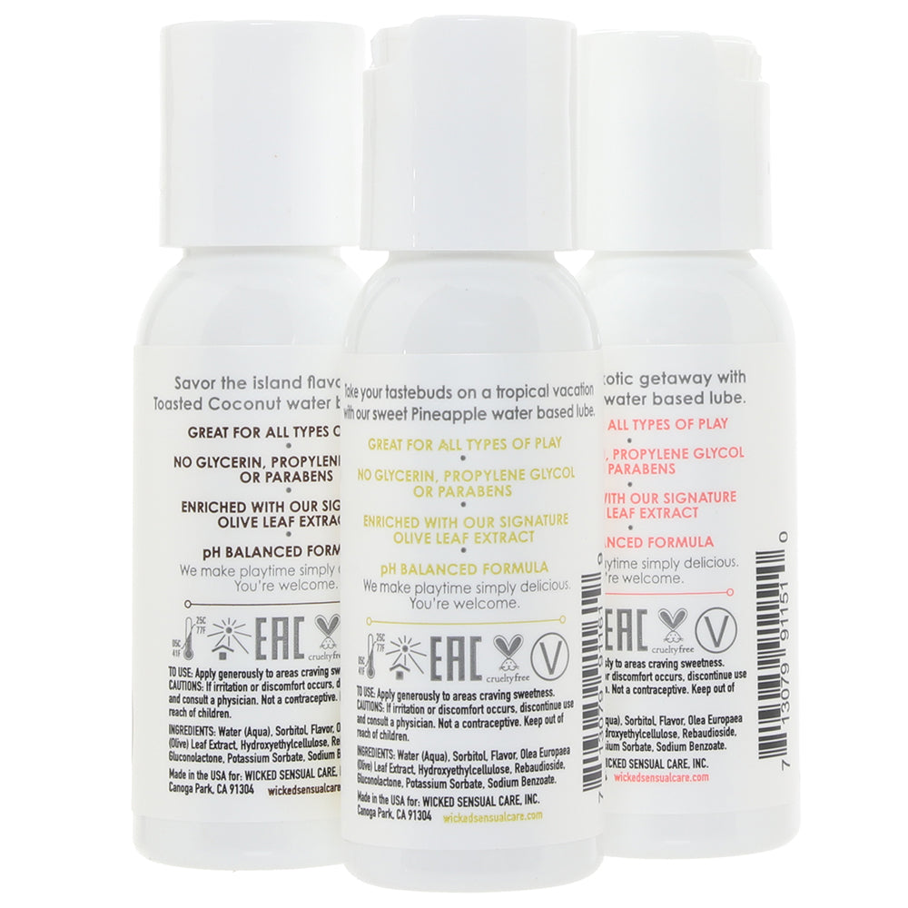 Simply Tropical Trio Flavoured Lube Set Lubes and Lotions > Flavored Sex Lubes
