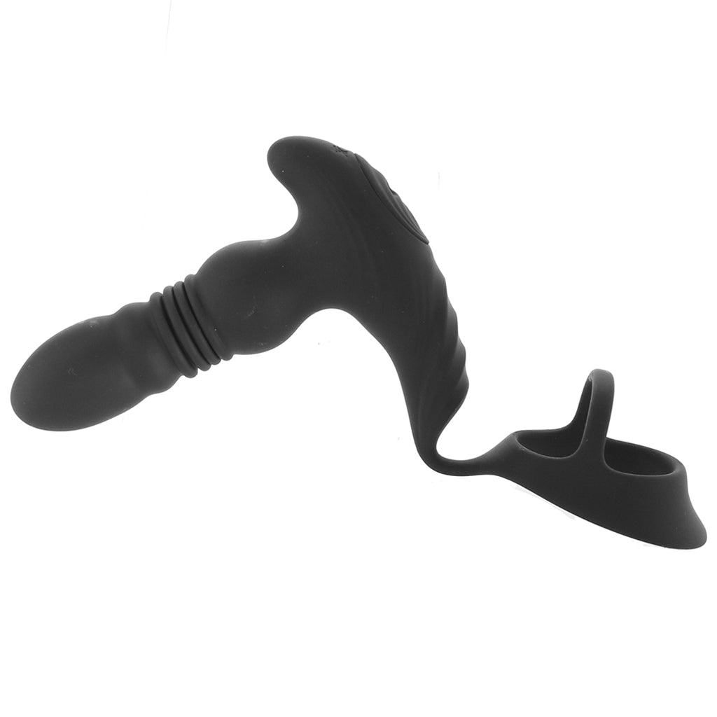 Thunder Plugs Thrusting Remote Plug with Cock Strap Anal Sex Toys > Anal Vibrators