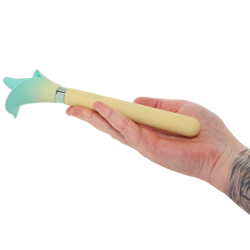 Vala Fiercely Powerful Silicone Flower Vibe in Yellow Vibrators > Clitoral Stimulators