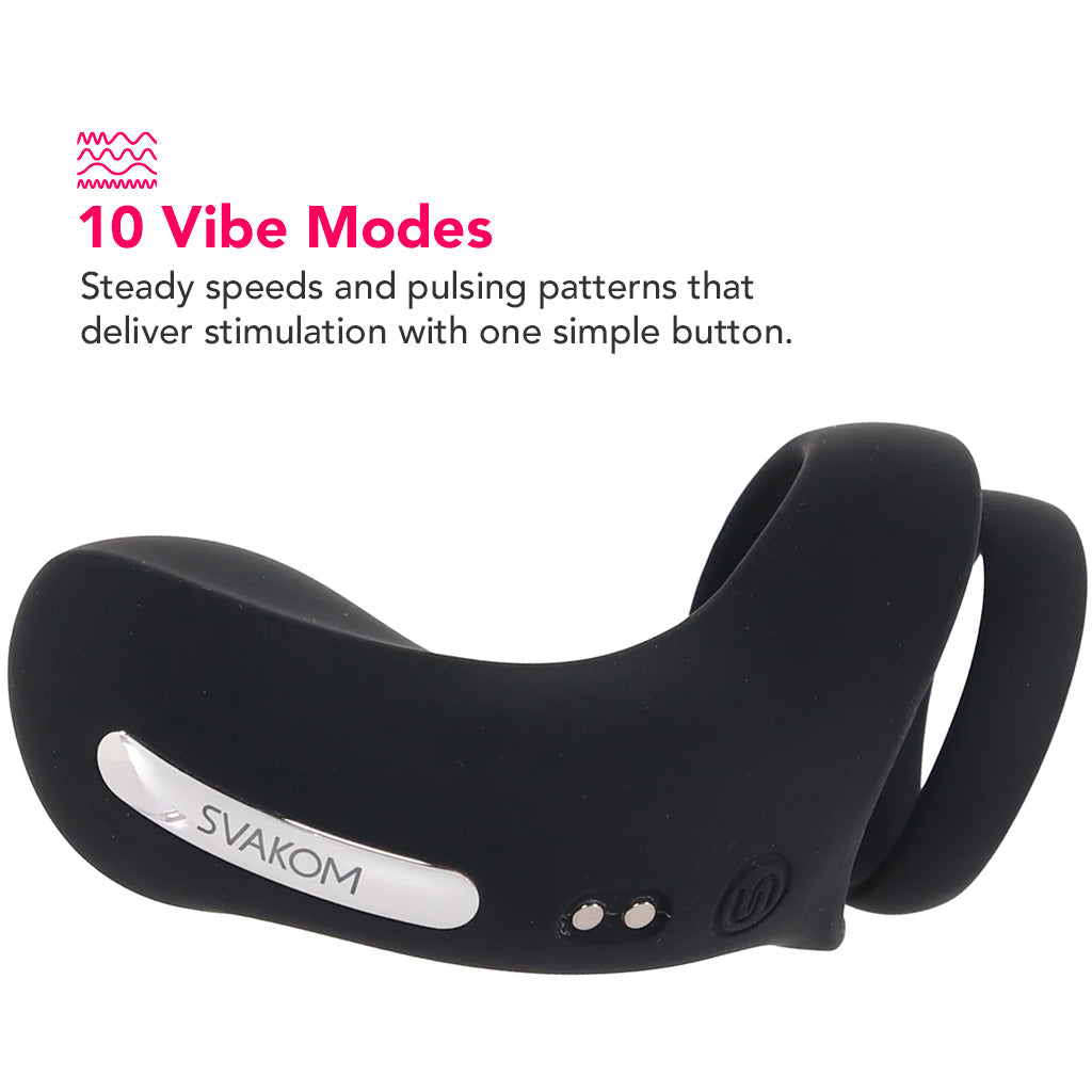 Benedict Double Ring Perineum Stimulator Cock Rings