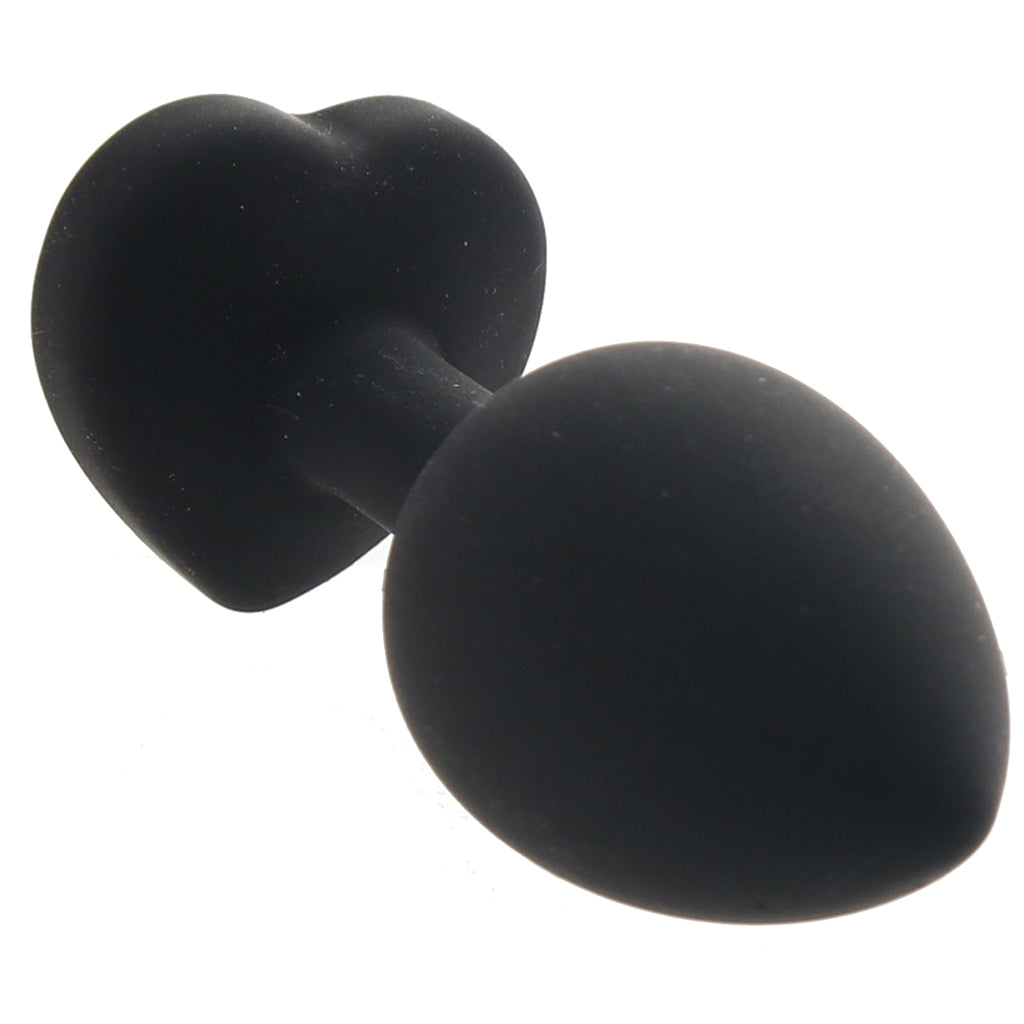 Glams Xchange Heart Gem Butt Plug in Small Anal Sex Toys > Butt Plugs