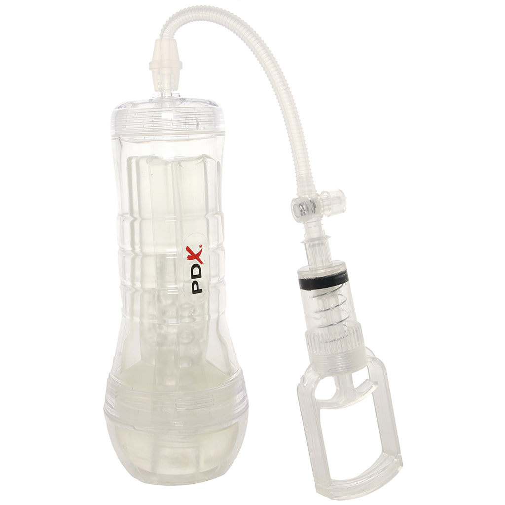 PDX Elite ViewTube Vac XXL Stroker with Hand Pump Male Masturbators > Discreet Masturbators