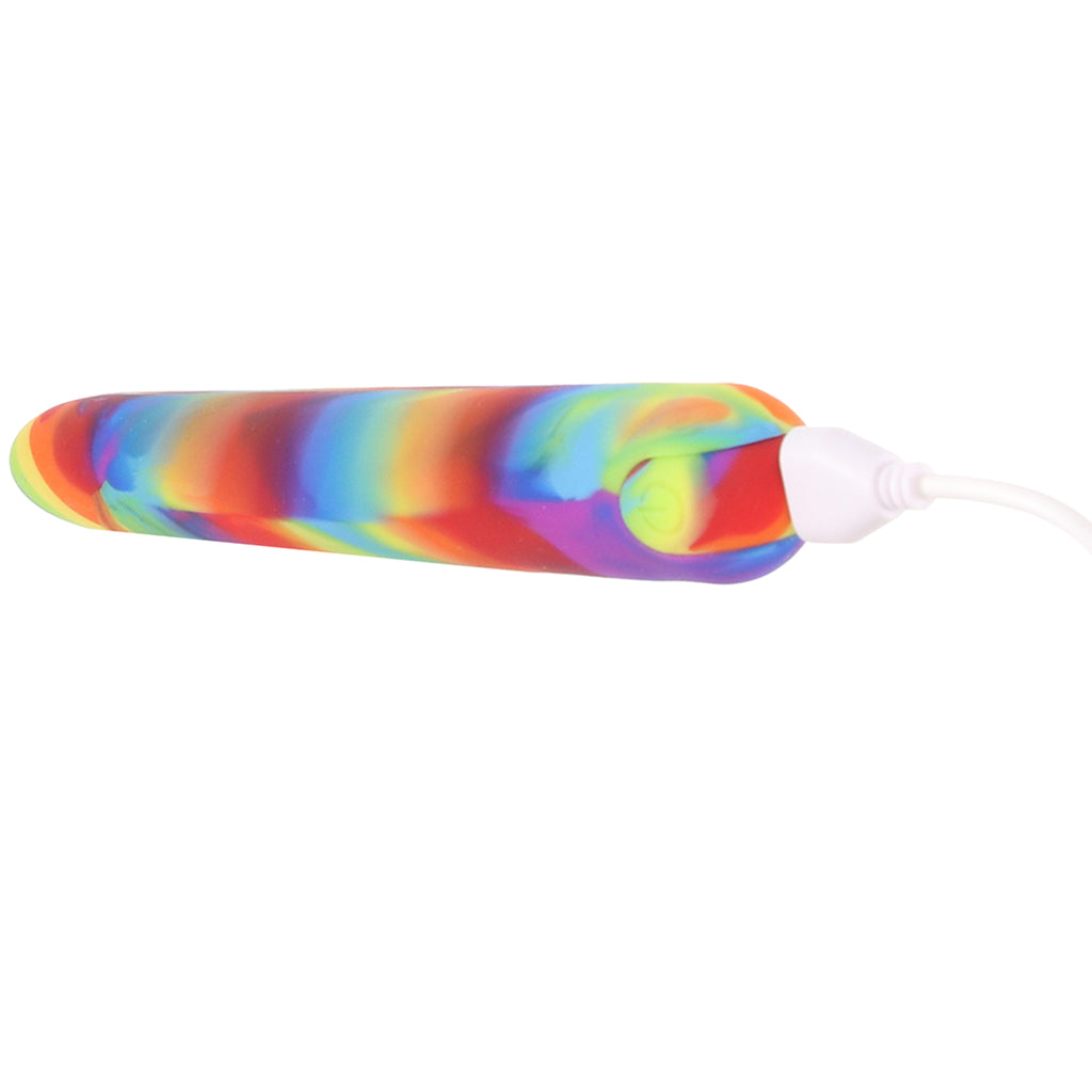 Bang! Rainbow Silicone Slim Vibe Vibrators > Traditional Vibrators