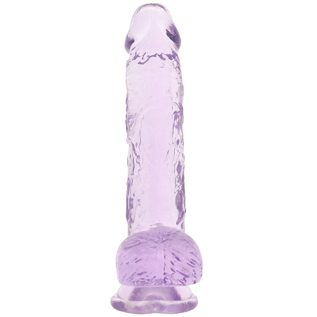 RealRock 5 Inch Realistic Ballsy Dildo in Purple Dildo Sex Toys > Realistic Dildos