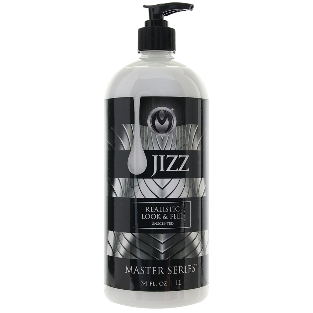 Master Series Jizz Unscented Lubricant in 34oz/1L Lubes and Lotions > Water Based Sex Lubes