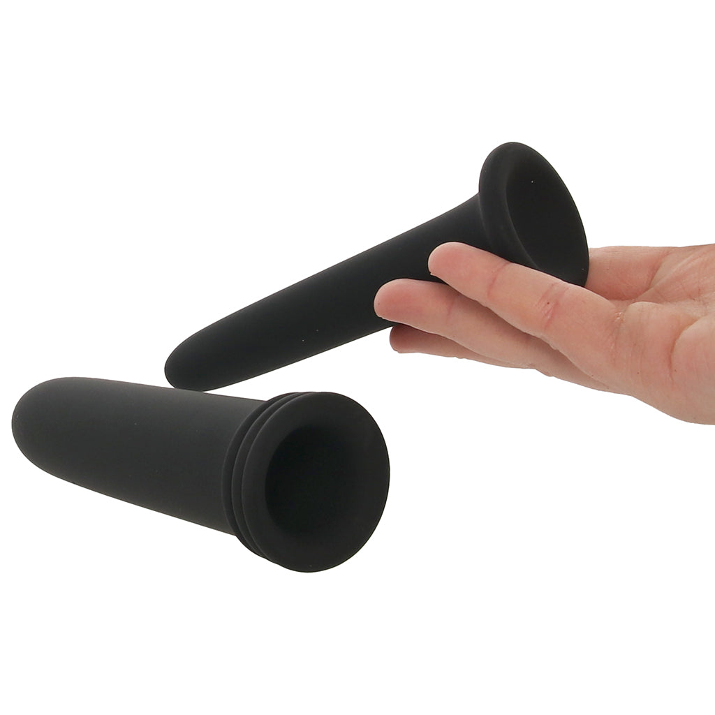 Renegade Gliders 4 Piece Stackable Dilator Set Dildo Sex Toys > Silicone Dildos