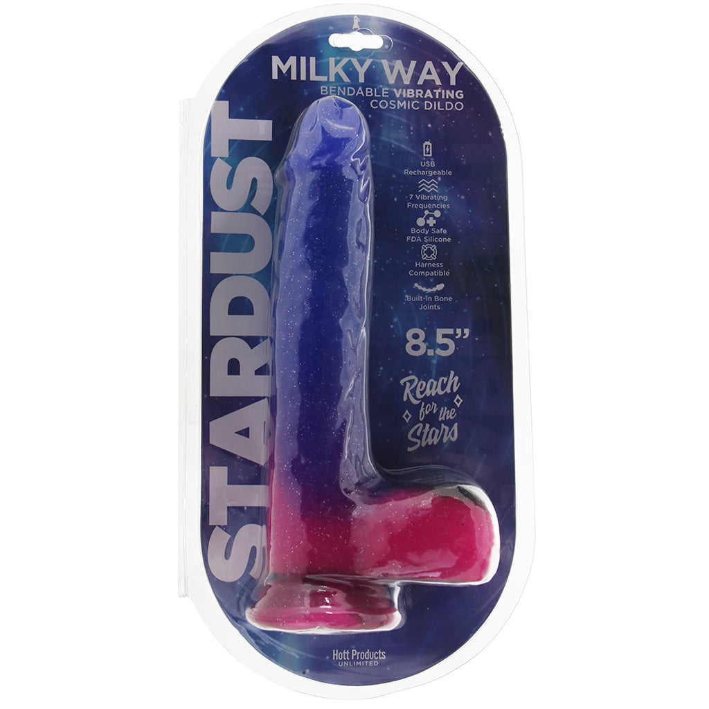 Stardust Milky Way 8.5 Inch Vibrating Dildo Dildo Sex Toys > Realistic Dildos