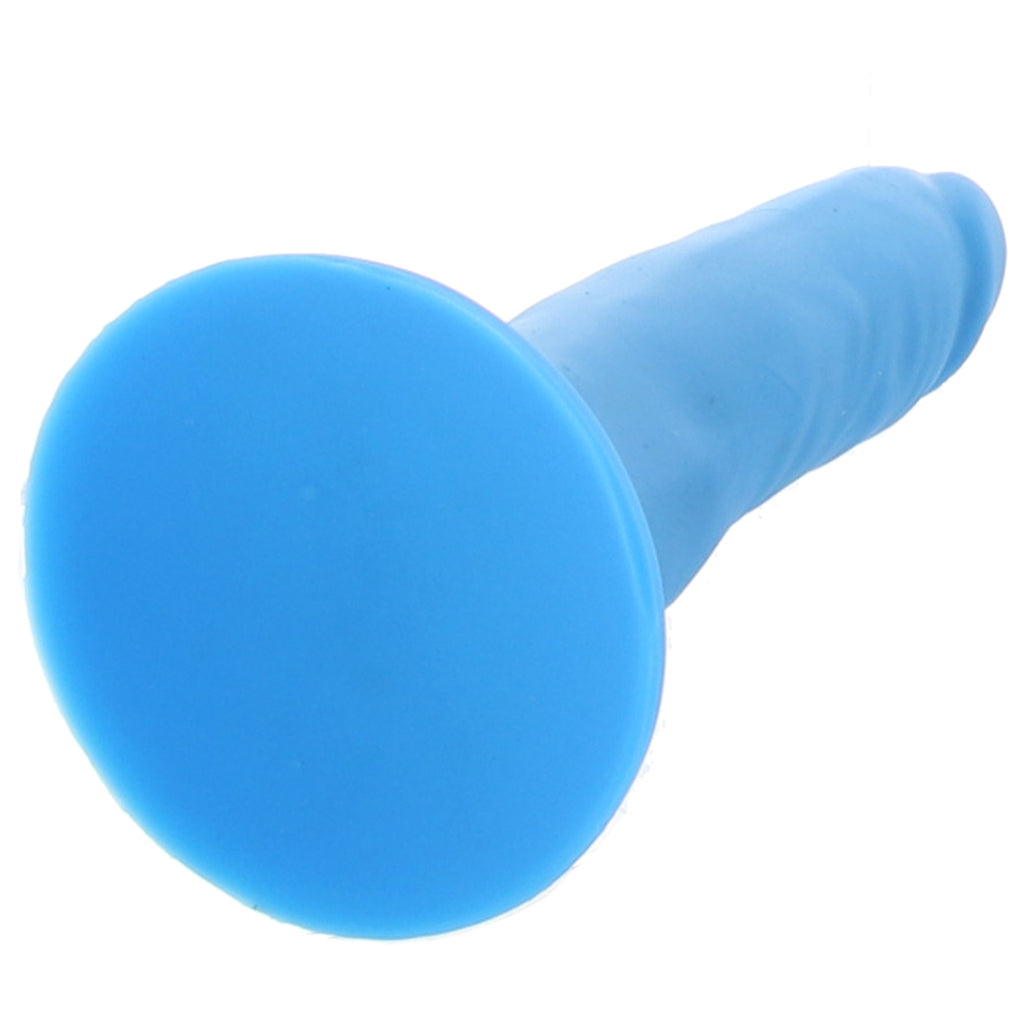 Neo Elite 6 Inch Silicone Dual Density Cock in Blue Dildo Sex Toys > Realistic Dildos